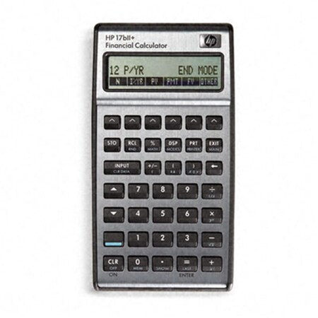 Hp Hewlett-Packard 17BIIPLUS 17bII+ Financial Calculator  22-Digit x Two-Line LCD 17BIIPLUS